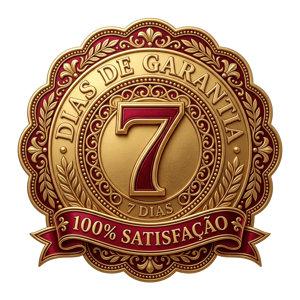 Selo de Garantia 7 Dias - Satisfação Garantida